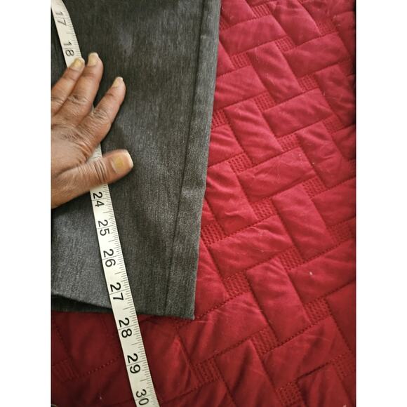 Gap Womens 18 Signature Skinny Ankle Pants Stretch Heather Gray Mid Rise - Picture 6 of 8